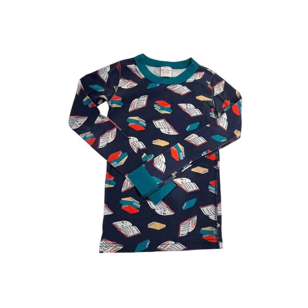 Hanna Andersson Book Print Pajama Top – Size 130 (US 8)